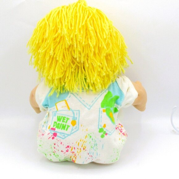 2004 CPK Play Along Lemon Crimped Hair Doll Green Eyes Freckles Retro Outfit Sho - Picture 9 of 9